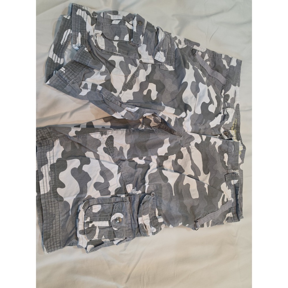 M. Society 36 Camo Gray Shorts